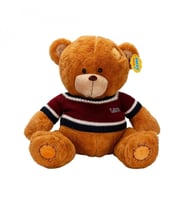 2001008 SUN-SABC-JNH-PFF-SK PELUŞ AYI OTURAN KAZAKLI 42 CM 2R
