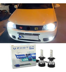 Fiat Palio Led Xenon Kısa Far Ampulü H7 Access Yeni Seri Beyaz 2006-2012