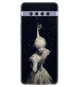 10 Plus Kılıf Desenli Silikon Kılıf Star Woman 1332