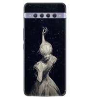 10 Plus Kılıf Desenli Silikon Kılıf Star Woman 1332