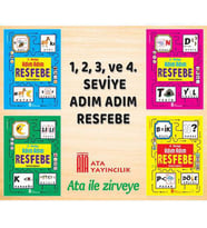 Ata Adım Adım Resfebe Seti (4 Kitap) (Beyaz)