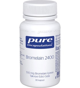  Pure Encapsulations Pure Bromelain 500 Mg 30 Kapsül