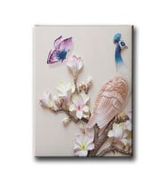 Tavus Kuşu Canvas Tablo MİND167