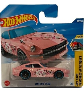 Hot Wheels - Datsun 240Z - Pink (1/64) 2025 Case (Çok Renkli)