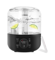 4 Litre Ultrasonik Hava Nemlendirici ve Termometre Dijital Ölçüm