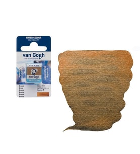 Talens Van Gogh 1/2 Tablet Sulu Boya 811 Bronze 