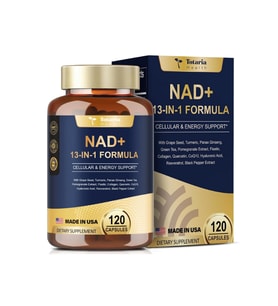 Totaria Healt NAD+ resveratrol,Quercetin 120 Capsules.