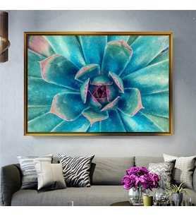 Altın Çerçeveli dekoratif tablo a104 (Gold)