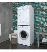 Kenzlife çamaşır-kurutma makinesi dolabı zakharmdf byz 180*70*60 % 100 mdf full mdf banyo kapaksız arkalıksız (Karışık)