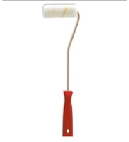 Parmak Rulo Dekor 10 Cm (Pamuk Beyaz)