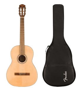 Fender CN-30 Ceviz Klavye Naturel Gig Bag Dahil Klasik Gitar
