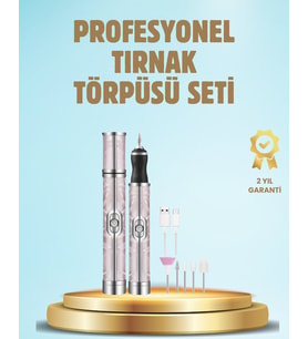 Northcity Profesyonel Elektrikli Tırnak Törpüsü: 20.000 RPM Ayarlanabilir Manikür Pedikür Cihazı