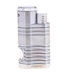Parmida 4 Torch Pürmüz Gümüş Puro Çakmağı (Karışık)