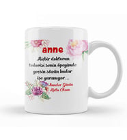 Anneler Günü Annelere Hediye 049 Kupa Bardak Porselen
