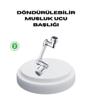 Mey İthalat® Dönebilir Musluk Başlığı – Lavabo Temizliği ve El-Yüz Yıkamada Maksimum Rahatlık
