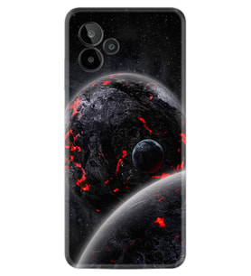 General Mobile GM 24 Pro Kılıf Resimli Desenli Silikon Platinium Series Dark World 1867