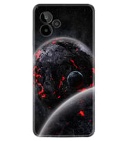 General Mobile GM 24 Pro Kılıf Resimli Desenli Silikon Platinium Series Dark World 1867