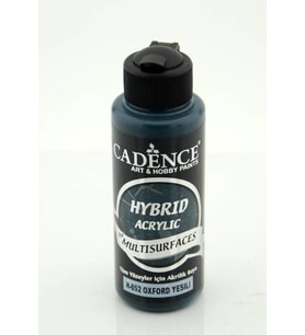 Cadence Hybrid Multisurface Akrilik Boya 120 ml. H-052 OXFORD YEŞİLİ 