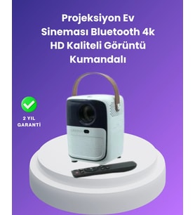 Çoklu Giriş Destekli Projektör – Hdmı, Usb Ve Kulaklık Bağlantı Seçenekleriyle Geniş Uyumluluk