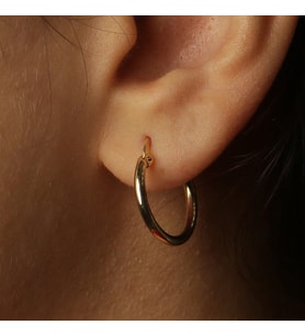 Altın Halka Küpe
