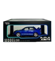 Hobbiez World Mitsubishi Lancer Evolution Mavi 1/24 Model Araba