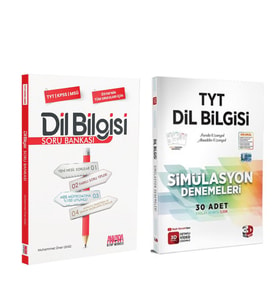 AKM Kitap Dil Bilgisi Soru Bankası ve 3D Dil Bilgisi Deneme Seti 2 Kitap