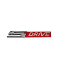 BMW UYUMLU SDRİVE (S DRİVE) YAZI ARMA KIRMIZI