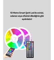 Kumandalı 10 Metre USB Smart Şerit Led Telefon Kontrollü