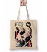 Bangtan Boys Bts Bez Çanta Uzun Saplı