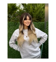 Luxury Perçemli Ombreli Vip Peruk Model