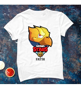 Brawl Stars Tişörtü ( Çocuk - Büyük ) Kişiye Özel
