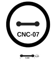 Contacall Cnc Kızak Fitili Cnc Sıyırıcı Contası 5 Metre Siyah