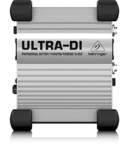 Behringer DI100 Profesyonel Pil/Phantom Powered DI-Box