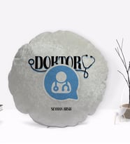 BK Gift Kişiye Özel İsimli Doktor Tasarımlı Dekoratif Kırlent Yastık-11