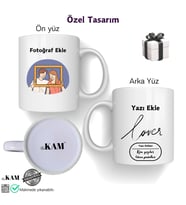 A Kalite Porselen Kupa Bardak - Kişiye Özel Kupa Bardak - Fotoğraflı Kupa - İsimli Kupa - Harfli Kupa - Baskılı Bardak - Resimli Kupa - Hediyelik Kupa - Doğum Günü Hediyesi - Sevgiliye Hediye - Anneler Günü Hediyesi - Babalar Günü Hediyesi - İş Hediyesi