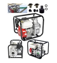 Alman 9 Hp Turbo Benzinli Su Motoru Motopomp 2 Parmak Yakıt Cimrisi 2 INC-BENZINLI-SU-
