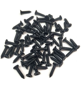Siyah 1000 Adet Klips Vidası 2,2x9,5 mm YHB - Konik Başlı Kutu, Sandık, Ayak, Askı, Mini Vida