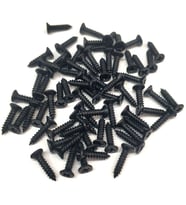 Siyah 1000 Adet Klips Vidası 2,2x9,5 mm YHB - Konik Başlı Kutu, Sandık, Ayak, Askı, Mini Vida