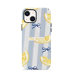 iPhone 15 Vorian Çift Katmanlı MagSafe Kılıf Queen Lemon Bow