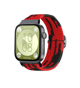 Huawei Fit 4 Star Kordon - Kırmızı-Siyah