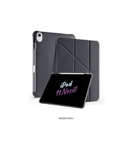 iPad 11. Nesil A16 2025 Uyumlu 11 inç Kalem Bölmeli Standlı Fuchsia Tri Folding Tablet Kılıfı