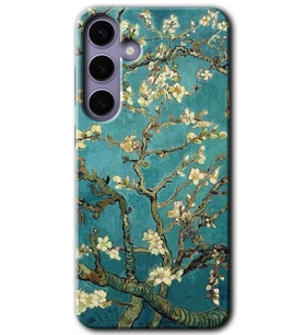 Galaxy S24 Kılıf HD Desen Baskılı Kılıf - Almond Blossom