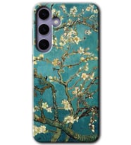 Galaxy S24 Kılıf HD Desen Baskılı Kılıf - Almond Blossom