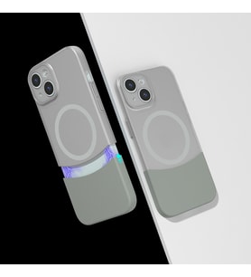 Apple iPhone 13 Kılıf M-Safe Şarj Özellikli Mıknatıslı Zore Duble Kapak