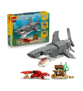 Lego Creator Fierce Shark with a Treasure Chest 31381