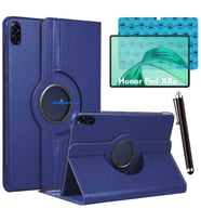 Honor Pad X8A Uyumlu 11 inç Tablet Kılıfı Ekran Koruyucu ve Kalem Set (Lacivert)