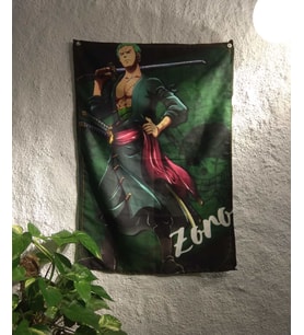 dukkandesign One Pİece Roronoa Zoro Duvar Örtüsü