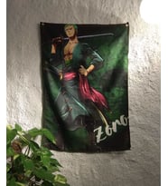dukkandesign One Pİece Roronoa Zoro Duvar Örtüsü