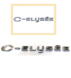 Citroen C-Elysee Bagaj Yazısı