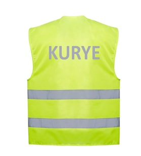 Kişiye Özel Baskılı iş yeleği, mühendis yeleği, kurye yeleği,